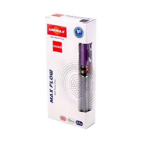 Ручка кулькова Unimax Maxflow, фіолетова (UX-117-11)