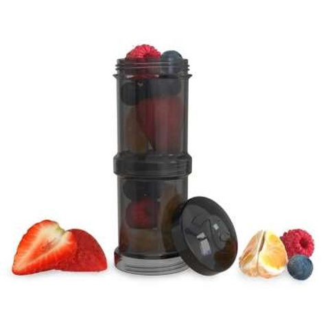 Контейнер для зберігання продуктів Twistshake 2 шт 100 мл Чорні (24889)