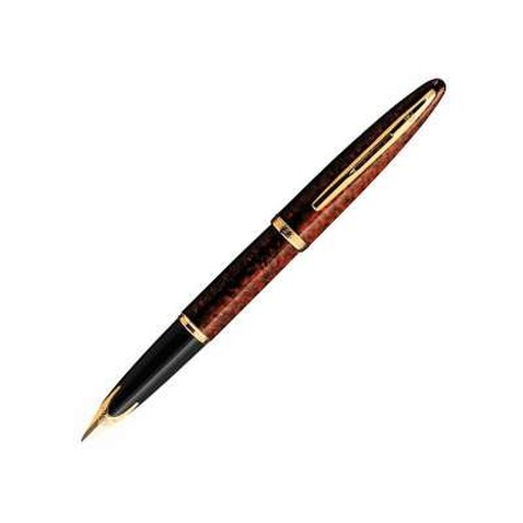 Ручка пір'яна Waterman CARENE Amber Marine  FP F (11 104)