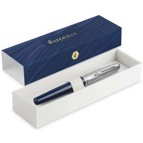 Ручка пір'яна Waterman EMBLEME Blue CT  FP F (13 501)