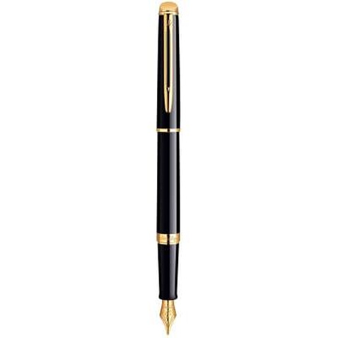Ручка пір'яна Waterman HEMISPHERE Black  FP F (12 053)