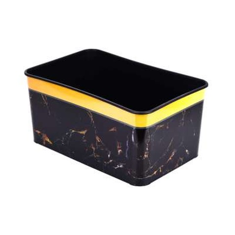 Контейнер для зберігання Violet House 0646 Decor Marble Black 5 л (0646 DECOR Marble Black з/кр. 5)