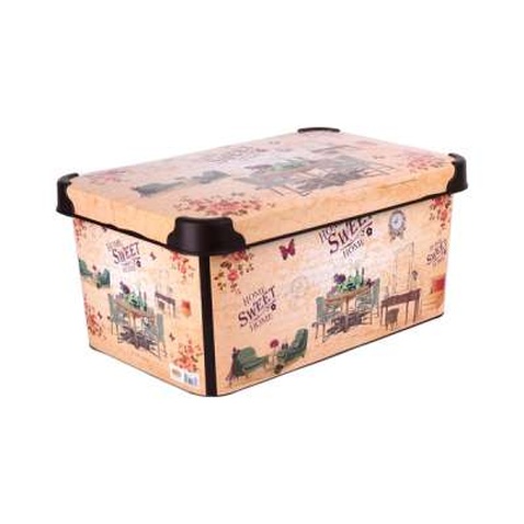 Контейнер для зберігання Violet House 0647 Decor Home 10 л (0647 DECOR HOME з/кр. 10 л)