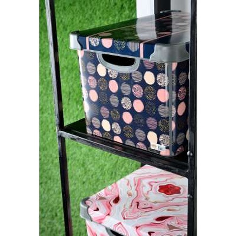 Контейнер для зберігання Violet House 0647 Decor Polka Dot 10 л (0647 DECOR Polka dot)