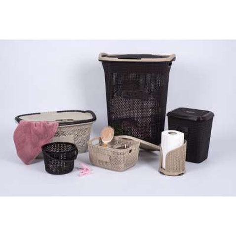 Кошик для зберігання Violet House 1009 Віолетта Cappuccino 5 л (1009 Віолетта CAPPUCHINO з/кр. 5)