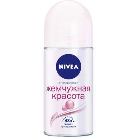 Антиперспірант Nivea Перлина Краса кульковий 50 мл (4005808837359)