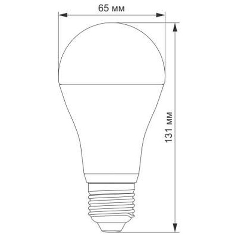 Лампочка TITANUM LED A60 12V 10W E27 4100K (TLA6010274-12V)