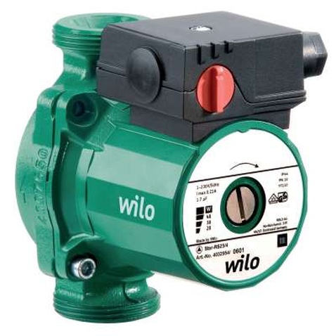 Циркуляційний насос Wilo Star-RS 25/4-130, 1/2", 10 бар, 130 мм, 48 Вт, 230V (4033776)