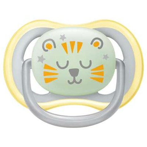 Пустушка Philips AVENT Avent Ultra Air Нічна 18 місяців + 2 шт (SCF376/01)