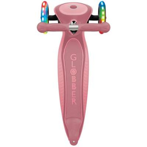 Самокат Globber Primo Foldable Plus Lights пастельно-рожевий (439-210)