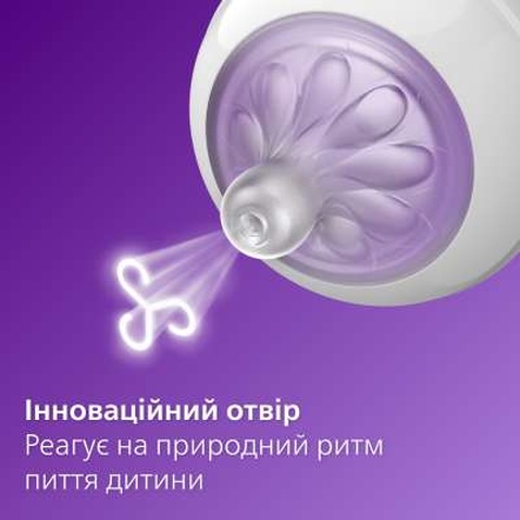 Соска Philips AVENT Natural середній потік 3+ міс 2 шт (SCY964/02)
