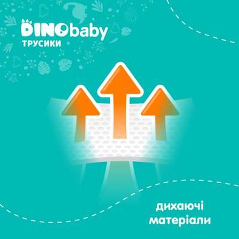 Підгузки Dino Baby Розмір 4 (7-14 кг) 36 шт (4823098413950)