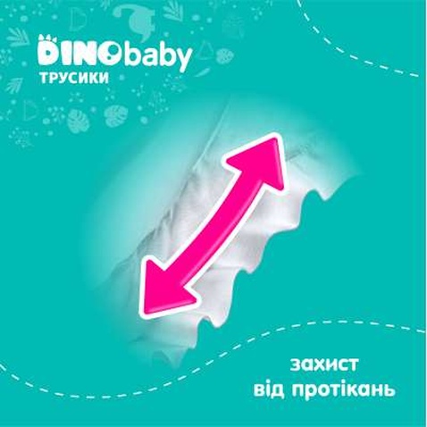 Підгузки Dino Baby Розмір 4 (7-14 кг) 36 шт (4823098413950)