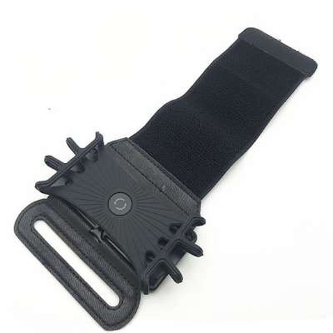 Тримач для смартфонів BeCover спортивний, на руку, чорний (BC-RZSS034 / 709634)
