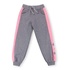Спортивний костюм Breeze з рожевими лампасами (9553-140G-gray)