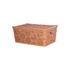 Кошик для зберігання Violet House 0404 №2 Ажур з кришкою Caramel 14 л (0404 №2 Ажур CAR з/кр. 14 л)