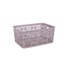 Кошик для зберігання Violet House 0501 1 Ажур Powder 5 л (0501 1 Ажур POW б/кр. 5 л)