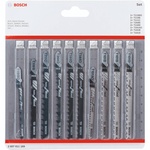 Полотно Bosch для електролобзика по дереву 10 шт (2.607.011.169)