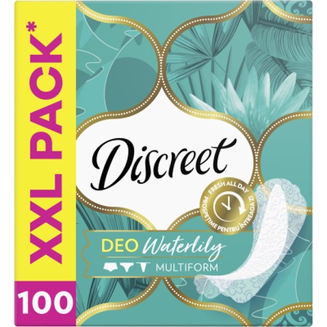 Щоденні прокладки Discreet Deo Water Lily 100 шт (8001090162274)