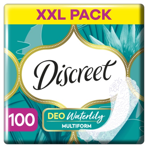 Щоденні прокладки Discreet Deo Water Lily 100 шт (8001090162274)
