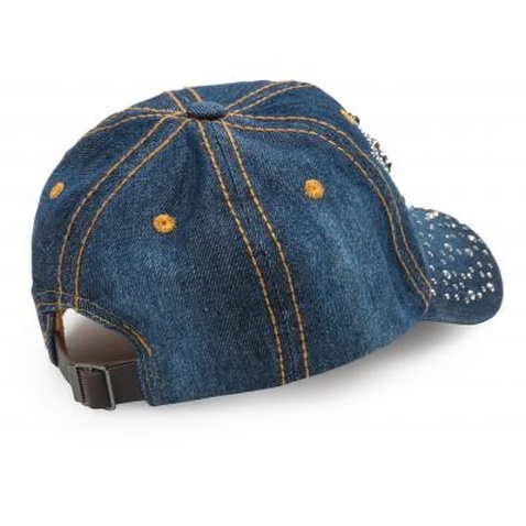 Кепка Kitti зі стразами (Y9320-6-G-darkblue)
