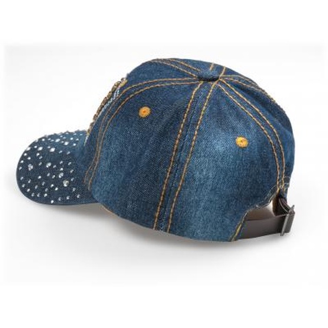 Кепка Kitti зі стразами (Y9320-6-G-darkblue)