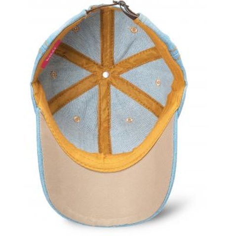Кепка Kitti зі стразами (Y9320-6-G-lightblue)