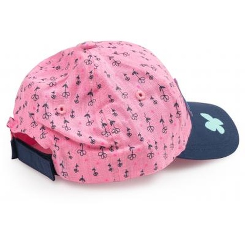 Кепка Kitti у квіточку (Y9200-1-G-pink)