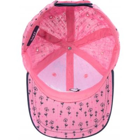 Кепка Kitti у квіточку (Y9200-1-G-pink)