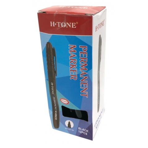 Маркер H-Tone водостійкий 1-2 мм, чорний (MARK-PER-HTJJ205330B)