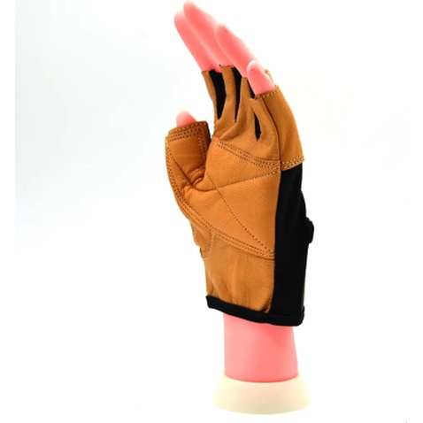 Рукавички для фітнесу MadMax MFG-444 Fitness Brown M (MFG-444-Brown_M)