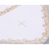 Крижма Интеркидс із золотою тасьмою (2444-white)