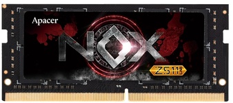 Оперативна пам’ять SO-DIMM 16GB/3200 DDR4 Apacer NOX Black (A4S16G32CLYBDAA-1)