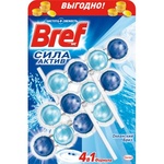 Туалетний блок Bref Сила Актив Триопак Океанска Свежесть 3х50 г (9000100753494)