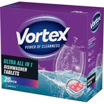 Таблетки для посудомийних машин Vortex All in 1 20 шт. (4823071618587)