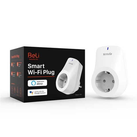 Розумна розетка Tenda SP3-2-PACK (10А/2300W)