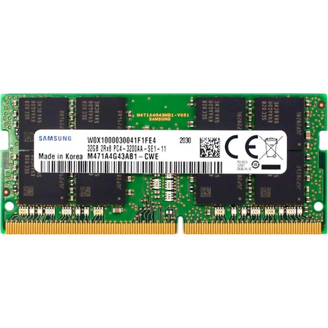 Оперативна пам’ять SAMSUNG 32GB DDR4 3200MHz SODIMM