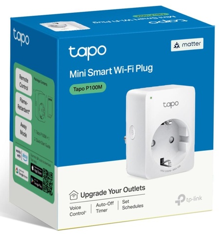 Розумна Wi-Fi розетка  TP-Link, TP-LINK Tapo P100M