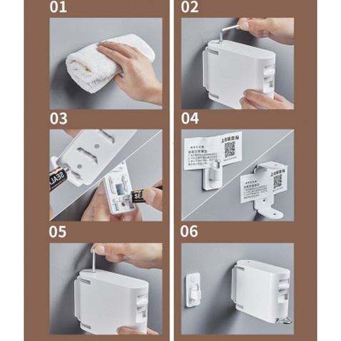 Сушарка для білизни Xiaomi Nagu Clothesline White настінна 20 кг 4.2 м (0001-2021)