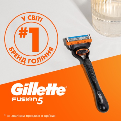 Змінні касети Gillette Fusion 8 шт (7702018877508)