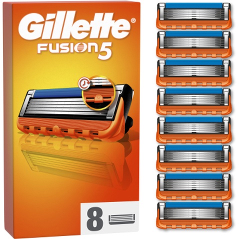 Змінні касети Gillette Fusion 8 шт (7702018877508)