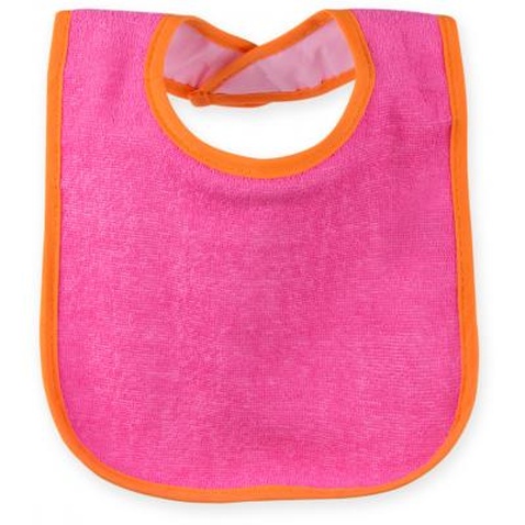 Слинявчик Luvable Friends 5 шт для девочек с надписями, розовый (2189-pink)