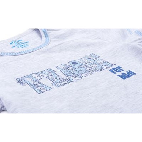 Піжама Aziz "Time for bed" (9129-05B-gray)