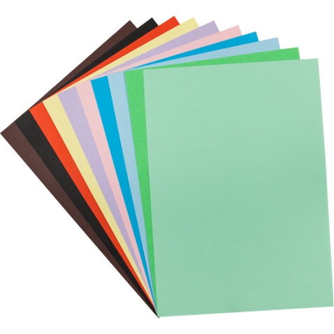 Кольоровий папір Kite двосторонній А5 Jolliers 10 аркушів/ 10 кольорів (K20-293)