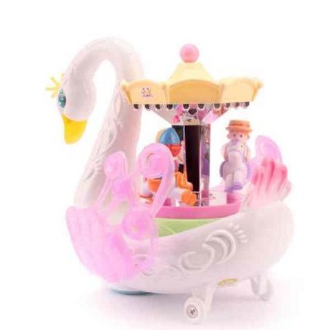 Музична іграшка Huile Toys Лебедь-карусель (536)