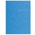 Блокнот Buromax spiral side, А4, 80sheets, Barocco, square, blue (BM.2446-614)