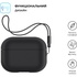 Чохол для навушників Armorstandart Silicone Case with straps для Apple Airpods Pro 2 Black (ARM68608)