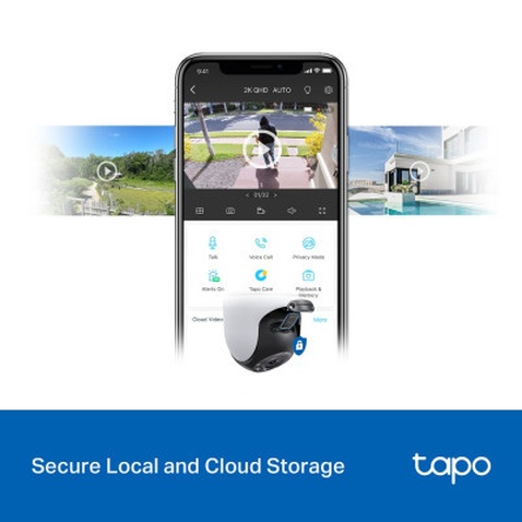 Камера відеоспостереження TP-Link TAPO-C520WS