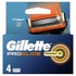 Змінні касети Gillette Fusion ProGlide Power 4 шт (7702018085576)