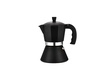 Гейзерна кавоварка  Ardesto Gemini Trento, 6 чашок, чорний, алюміній AR0806AIB